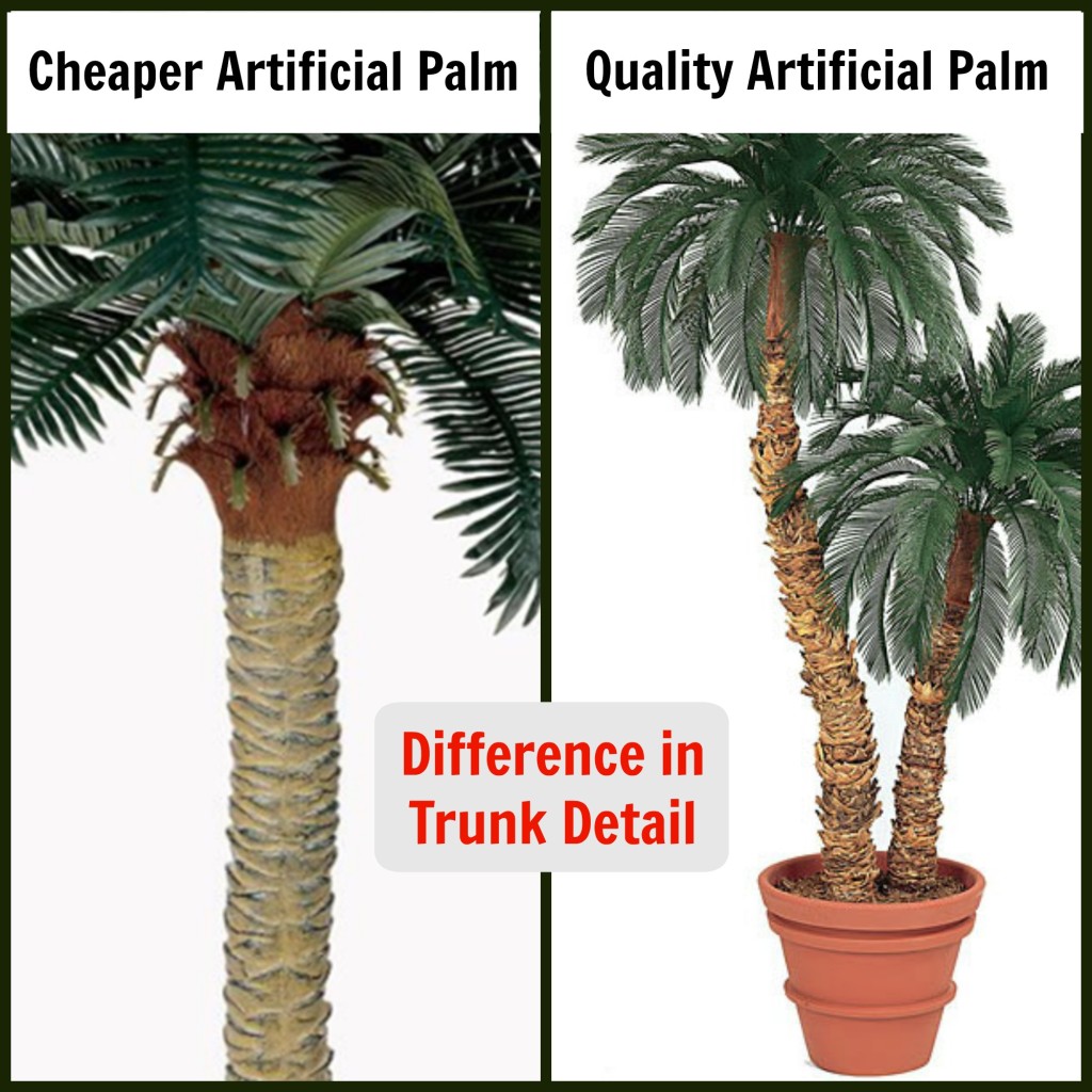 Cheap vs Quality Artificial Palm Tree